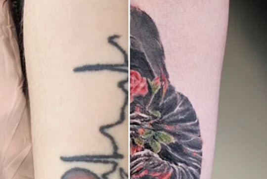 Tattoo Cover Ups