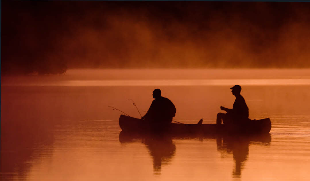Canoe - Silhouette Scene on Lake - Your Tattoo Advisor
